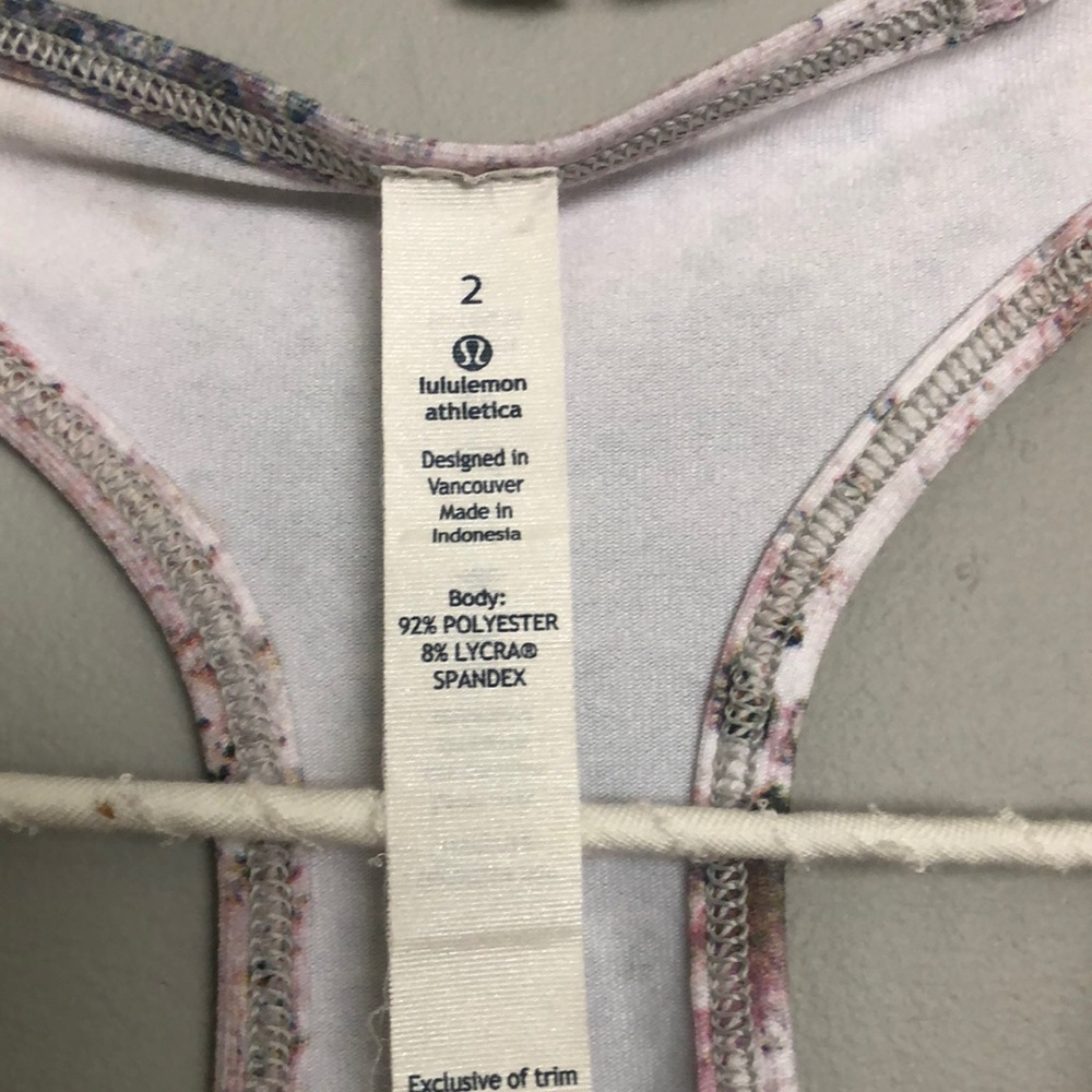 Lululemon Exercise Tank - Picture 2 of 4